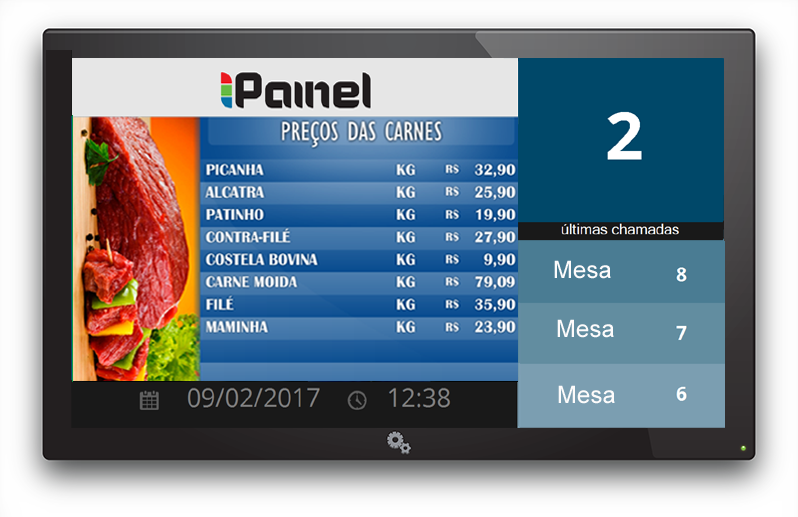 Tabela de preços