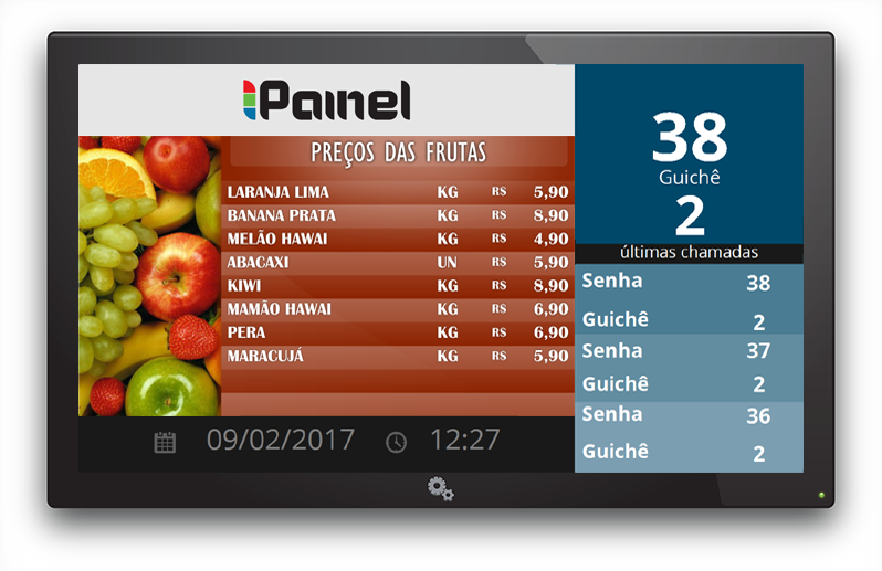 Tabela de preços