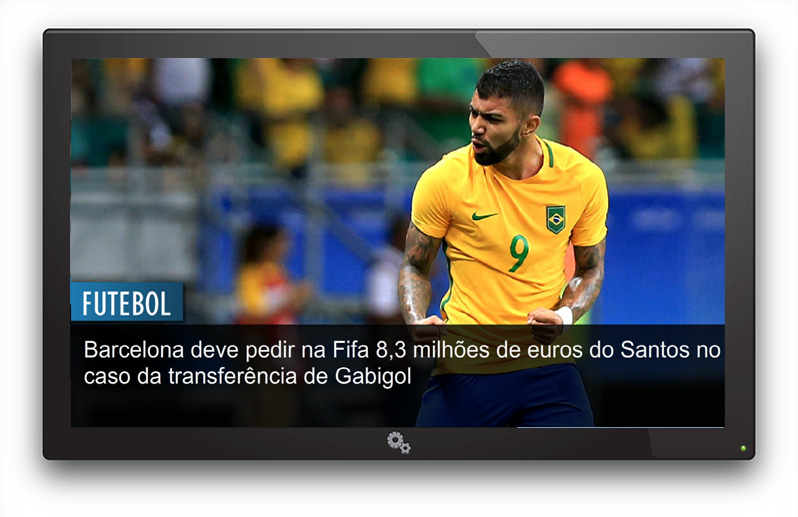 Notícias automáticas ou manuais